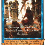 Achan's Sin card from Redemption The Card Game