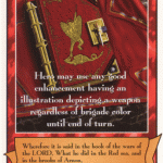 Book of the Wars card from Redemption The Card Game