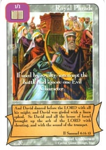 Royal Parade card from Redemption The Card Game