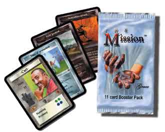 The Mission Card Game by Cactus Game design booster pack