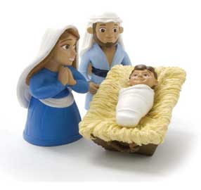 Mary Joseph Jesus action figure bible toys and games