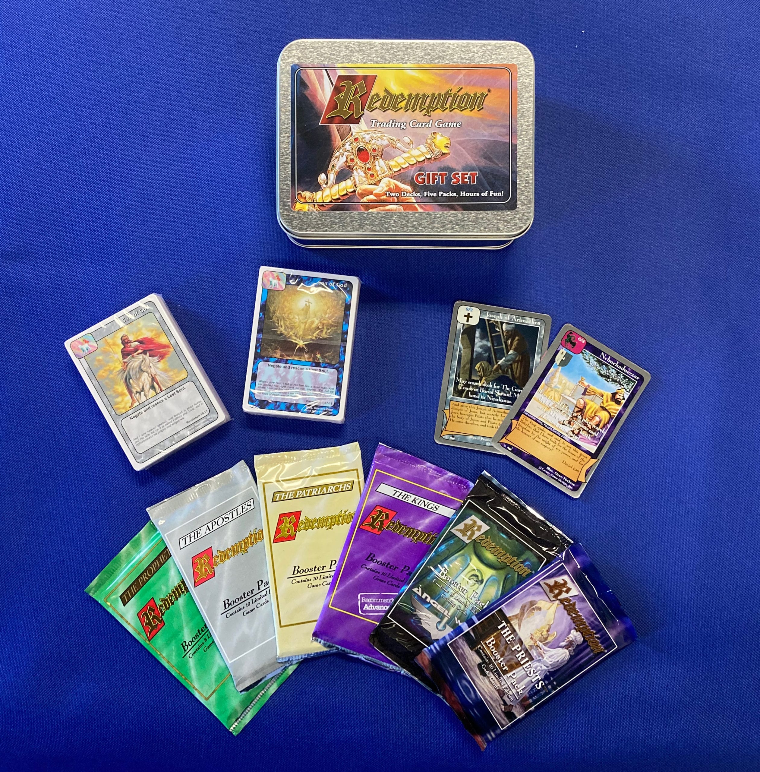 Details about   Redemption Trading Card Game LARGE Lot CCG TCG 11 Sealed Booster Packs 110 Cards 